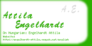 attila engelhardt business card